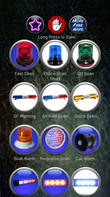 Siren Ringtones android App screenshot 2